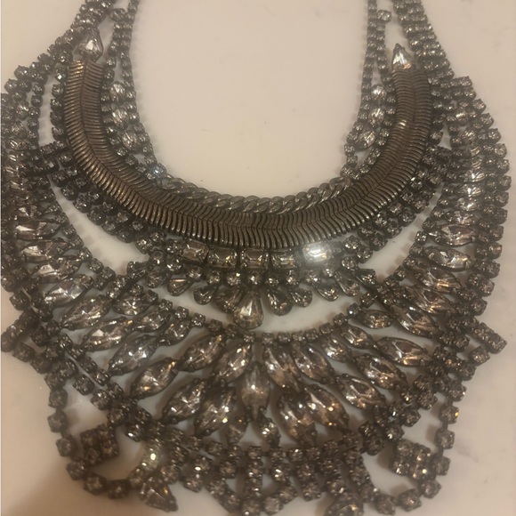 DylanLex Silver Statement Necklace - Picture 2 of 6